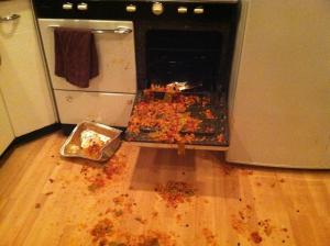 Dinner mishap