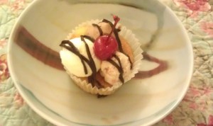 Banana Split cupcake from Dessert Boutique