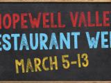 Coming Right Up: Hopewell Valley Restaurant&nbsp;Week!